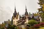 Romania-Peles Castle Neo-Renaissance castle between Transylvania and Wallachia Art Print